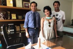Dr. Prateek Gupta treated Chitrangada Singh Indian actress for ACL