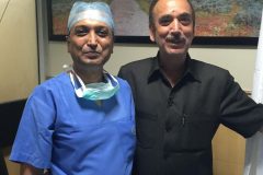 Ghulam Nabi Azad with Dr Prateek Post Sonia Gandhi_s operation