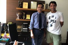 Jyoti Randhawa Indian proffesional golfer and Dr prateek gupta
