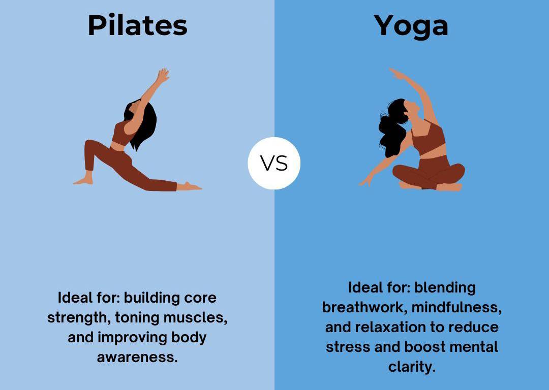 yoga vs pilates benefits
