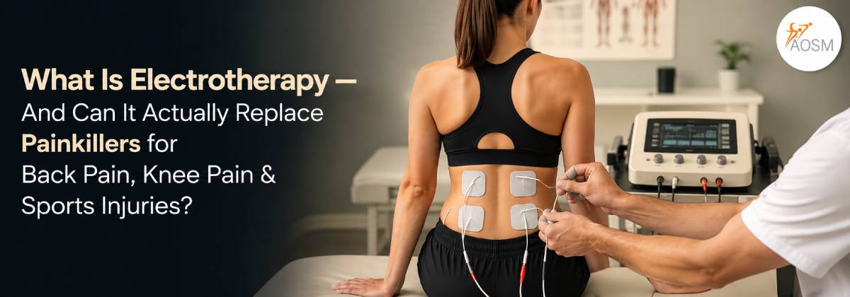 What Is Electrotherapy and Can It Actually Replace Painkillers for Back Pain, Knee Pain and Sports Injuries?